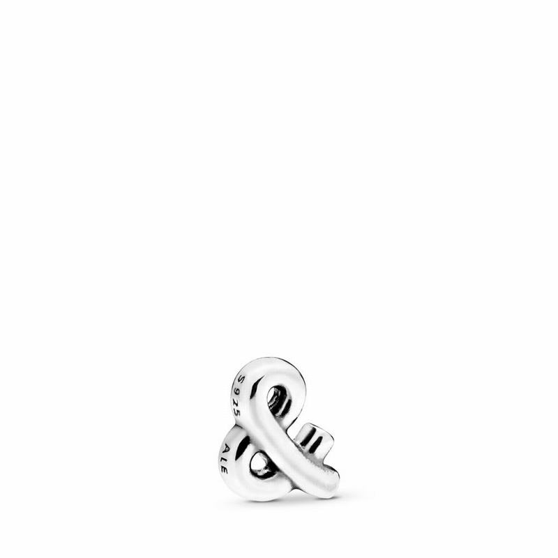 Pandora Ampersand Sign Petite Locket Charm - Sterling Silver - Canada | VY3909AV